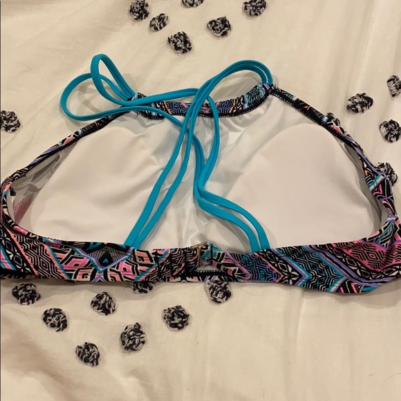 Multicolor Aztec Bikini Top/Bottom - Picture 3 of 3